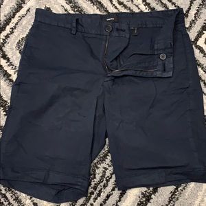 Theory all midnight black shorts.
